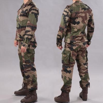 China Breathable Camouflage French F1 / F2 Uniform With Trial Military Uniforms Tactical Suit for sale