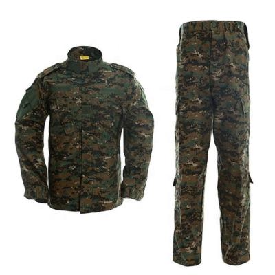 China Breathable Camouflage Hunting ACU 2PC Uniform Set Multicam Clothing Suit Men's Winter Jacket and Pants Tactical Uniform for sale