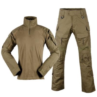 China Breathable Uniforms Outdoor Frog Security Guard Suits Camouflage Tactical Men's Tactical Suit for sale