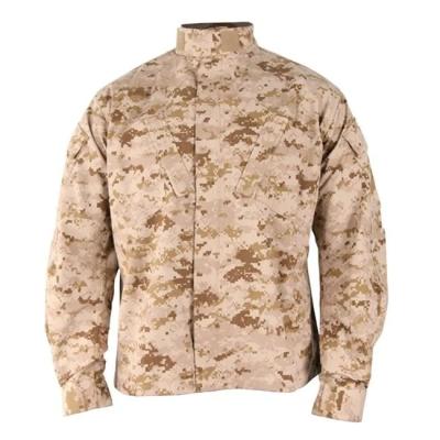 China Breathable Chinese Factory Rip Stop Polyester Cotton Digital Digital Desert Camouflage ACU Outdoor Training Uniform for sale