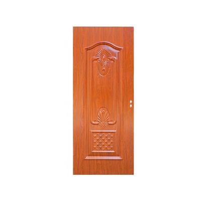 China Modern Hot Sale 4mm Melamine Molded MDF Door Skin for sale