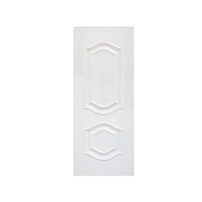 China MDF door skin melamine wood interior door skin modern white interior particle board molded hdf door skin for sale