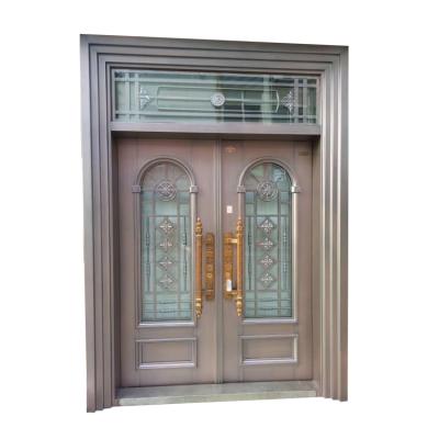 China Modern Hot Sale Security Door Waterproof Simple Steel Door Designs For Home for sale