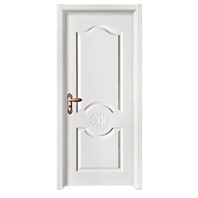 China Modern Modern Solid Wood Door Design Swing Interior Wood Room Wood Door for sale