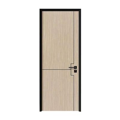 China Supplier Custom House Modern Apartment Manufacturer PVC Wooden Door for sale