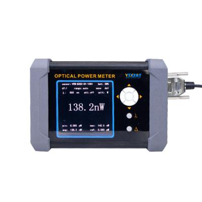 China USB2.0 Communicatie YIXIST YPM-8201-02 Optische stroommeter 2023 Model 4-inch LCD Te koop