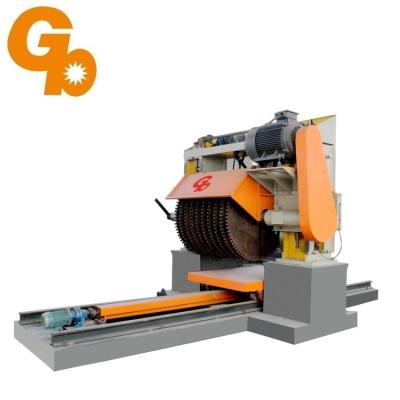 China GBTS-1600 Industrial Thick Granite Multi-bladed Marble Stone Slab Stone Cutting Machine for sale