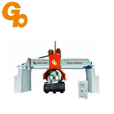 China GBQQJ-2000 Hydraulic Mill Bridge Type Thru Multi Disc Cutter Machine for sale