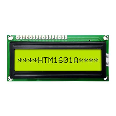 Κίνα επίδειξη χαρακτήρα LCD 59.46x5.96mm 16x1 με άσπρο Backlight htm-1601A προς πώληση