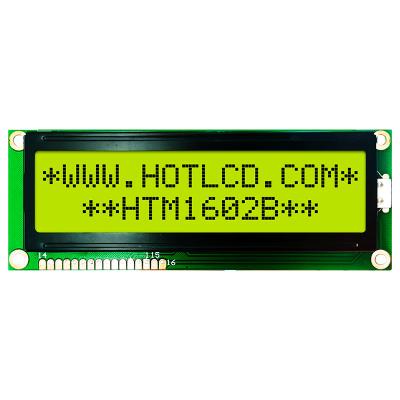 Κίνα 16x2 μέση επίδειξη χαρακτήρα LCD με πράσινο Backlight HTM1602B προς πώληση