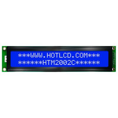 Κίνα Πρακτική ενότητα χαρακτήρα 20x2 LCD, κιτρινοπράσινη ενότητα HTM2002C STN LCD προς πώληση