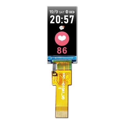 China 0.96 Inch Bar Type TFT LCD , SPI Sunlight Readable TFT 350cd/m2 for sale