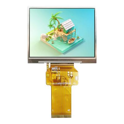 China Sonnenlicht lesbare TFT LCD-Anzeigen-Module 3,5 Zoll RGB-Schnittstelle TFT-H035A6QVIST9N40 zu verkaufen