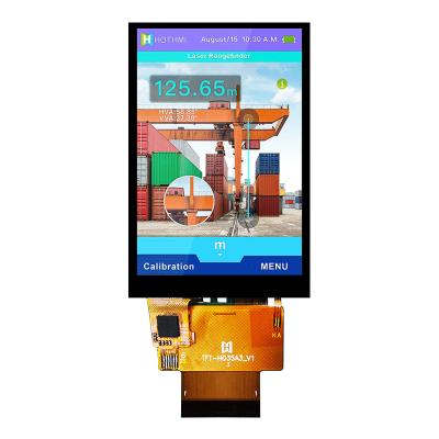 China 3.5 inch 320x320 TFT LCD Module Practical Vertical Pcap Monitor for sale