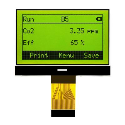 Cina modulo LCD grigio del dispositivo grafico 128X64 con la lampadina laterale bianca HTG12864-93 in vendita