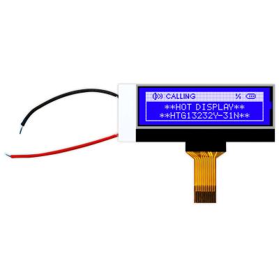 China Industrielles ZAHN 132x32 LCD-Modul ST7567R positives Transflective HTG13232Y zu verkaufen