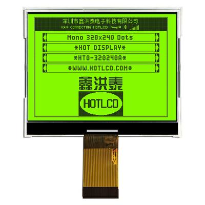 중국 SPI 사실적 COG LCD 모듈 320x240 ST75320 FSTN 디스플레이 긍정 반투과형 HTG320240A 판매용