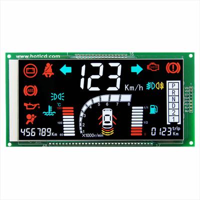 China Praktische Segmentlcd Vertoningsva Module voor Automobielinstrument Te koop