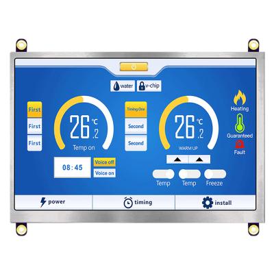 China 22 Pin 1024x600 LCD 7 Zoll HI, Mehrzweck TFT IPS-Display HTM-TFT070A07-HI zu verkaufen