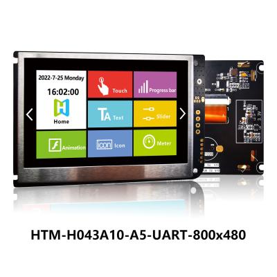 China 4,3 van de MODULEtft lcd 480x272 van Duimuart TFT de Vertoningscomité MET LCD CONTROLEMECHANISMEraad Te koop