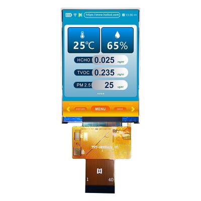 Cina Esposizione leggibile MCU 320x480 di luce solare a 3,5 pollici ST7796 TFT LCD per controllo industriale in vendita