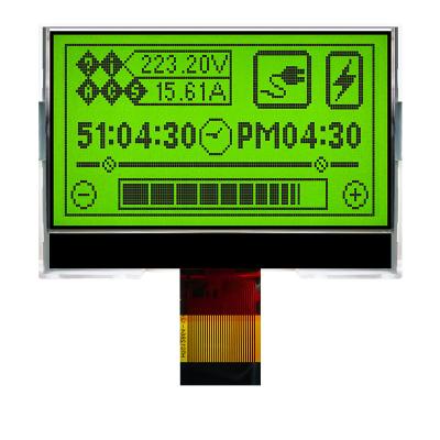 중국 측면 하얀 백라이트와 128x64 COG LCD 그래픽 디스플레이 모듈 ST7565R 판매용