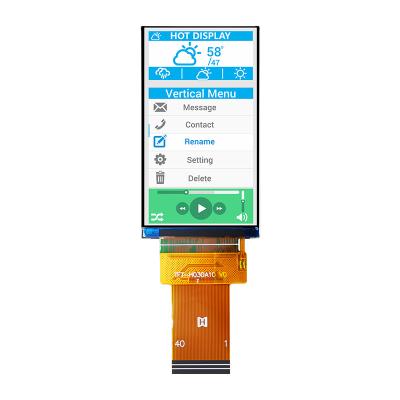 China Temperatura amplia del SPI de la exhibición de 3 pulgadas 480x854 ST7703 TFT LCD para el control industrial en venta