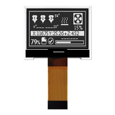 China ZAHN 128x64 LCD-Grafik-Anzeigen-Modul-Schwarzweiss-Schirm ST7567 MIT weißem Licht zu verkaufen