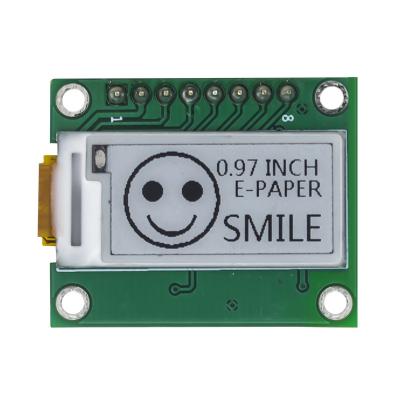 Chine 0.97' 88x184 COG SSD1680 E-Module d'affichage en papier avec cadre PCB de commande d'équipement à vendre