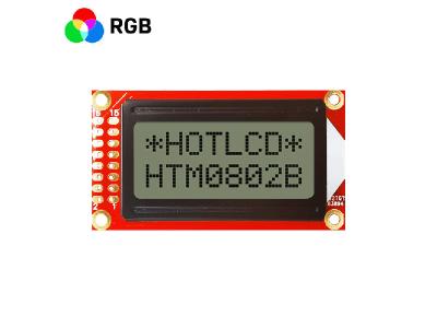 Cina 8x2 Character LCD | STN- Blue Display with White Side Backlight ST7066U Arduino lcd display module  graphic lcd module character lcd display in vendita