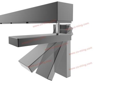 China 110LM/W führte Deckenbogen 2700-6500K sterben Gussaluminium-Kühlkörper-drehbare Module zu verkaufen