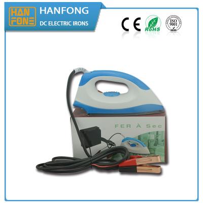 China ISO9001 150W 12V Dc Home Appliances Dry Iron With Red Power Indicating Light for sale