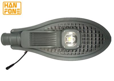 China Anti - Static Coating Solar Powered Parking Lot Lights With 20 Watt LED Lamp for sale