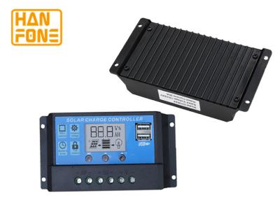 China 20A LCD Diaplay PWM Solar Controller For Off Grid System With Two USB Port for sale