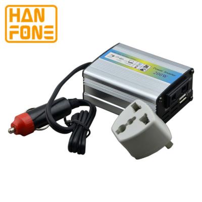 China Inversor de corriente modificado de la onda sinusoidal para el coche, 200W coche DC al convertidor de la CA en venta