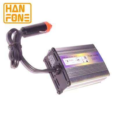 China Alarma de la baja tensión de la batería del adaptador del convertidor del inversor de corriente del coche del ventilador 100W en venta