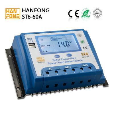 China LCD Monitor Solar Voltage Controller With ​Battery Reverse-Discharge Protection for sale