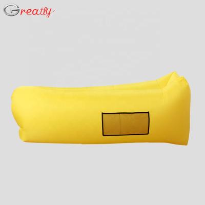 China Lazy Sofa Anti-Decubitus Inflatable Outdoor Camping Hit Amazon Air Sofa Sleeping Bags for sale