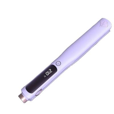 China Electronic Hair Straightener OEM Manufacturer Portable Temperature Adjustable Ceramic Coating Hair Curling Iron Curler Machine For Women for sale