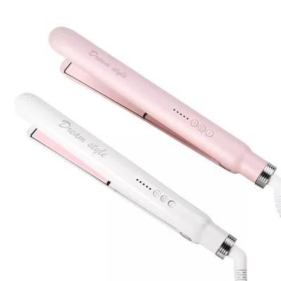 China Amazon Seller Private Label Ceramic Coating Straight Hair Curly Hair 2 Multifunctional Hair Straightener 1Hair Straightener Salon Hair Iron Hair Curler for sale