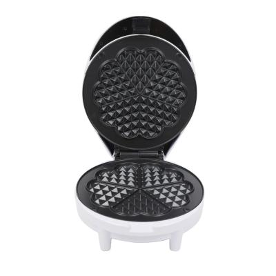 China Cool Touch Exterior Professional Factory Hot Sale & High Quality Kitchen Appliances Adjustable Electric Mini Heart Shape Waffle Maker for sale