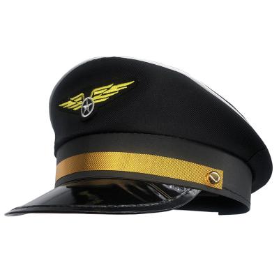 China 2022 Adult Yacht Hats Captain Hat Captain Hat Costume Hat Adjustable Navy Marine Admiral Boat Sailor Boat Captain Hats Adult For Women Men for sale