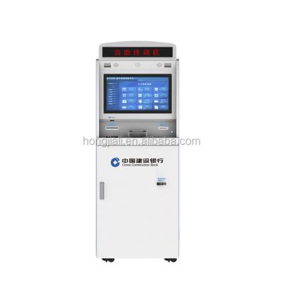 China 17inch Ticketing Self Service Terminal ATM Used With Ticketing Machine And Card Reader for sale