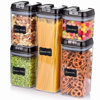 China Freshness Preservation Break Resistant Break Resistant Reusable Dry Food Storage Containers For Kitchen Fruit Vegetable Crisper for sale