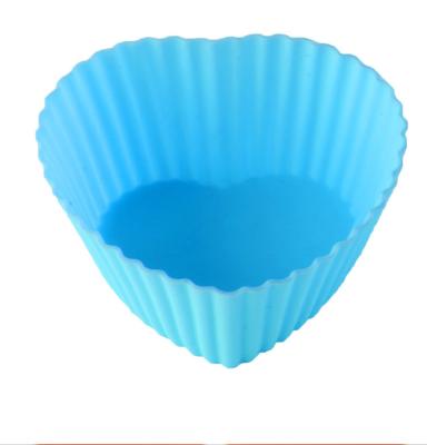 China Wiederverwendbare Backbecher Mini Silikon Backwerkzeug Cupcake Liner Kuchen Dekoration Tipp Set zu verkaufen