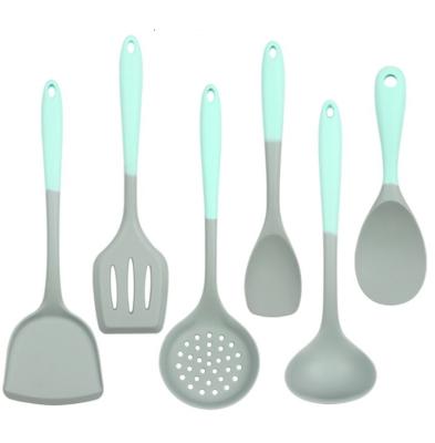 China Food Grade Silicone Kitchen Utensils Set for Non-stick Cooking Tools 670g Home Kitchen for sale