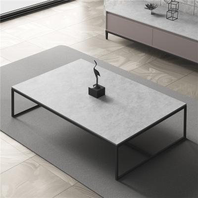 China Extremely simple simple modern luxury tea table rock panel home office Nordic marble tea light convertible small table for sale