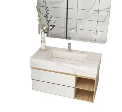 China Best price bathroom vanity cabinets sink stone stocked sink cabinet per bathroom for sale