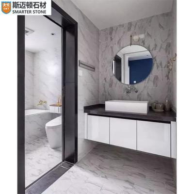 China Waterproof White Marble Door Threshold , White Marble Border White Marble Tile for sale