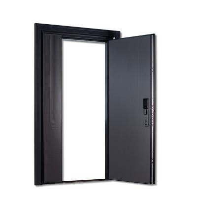 China Front Door Luxury Main Gate Steel Security Anti-theft Modern Residential Door for sale